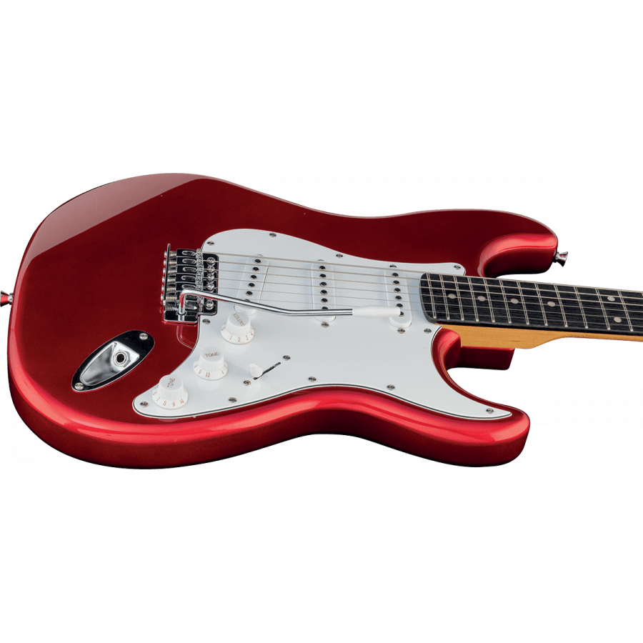 Guitare EKO type Strat Chrome Red GEE S300RED