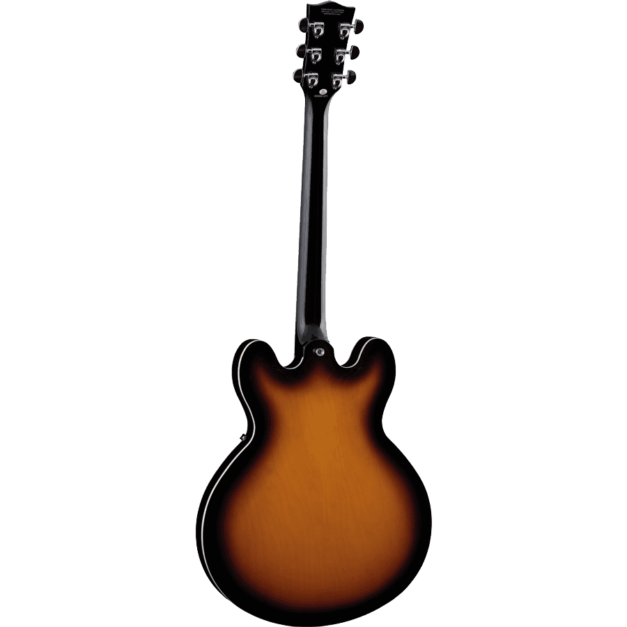 Guitare électrique EKO demi-caisse Tribute Hollowbody II Sunburst