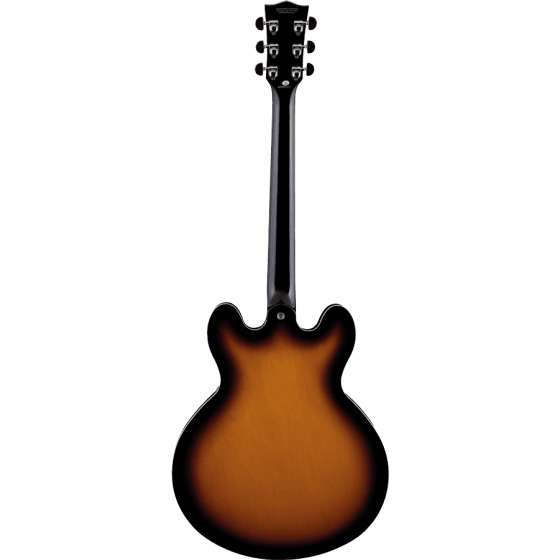 Guitare électrique EKO demi-caisse Tribute Hollowbody II Sunburst
