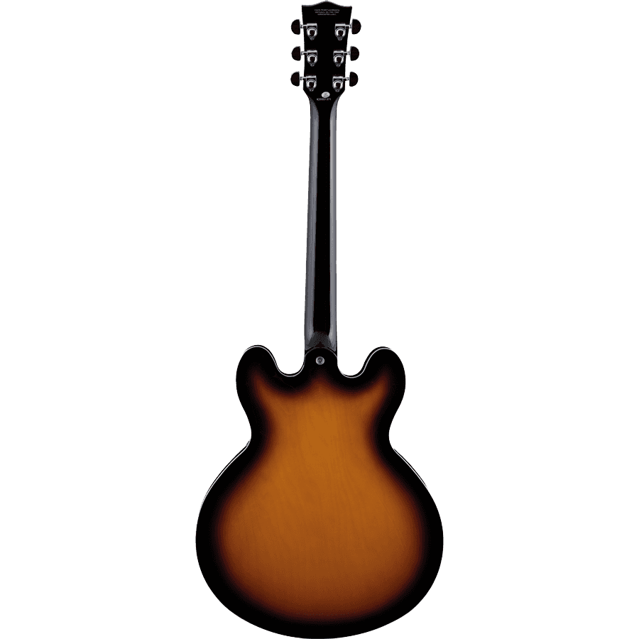 Guitare électrique EKO demi-caisse Tribute Hollowbody II Sunburst