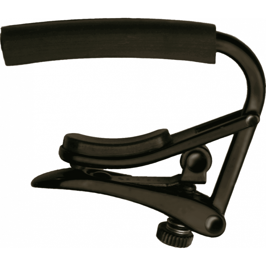 Capodastre Shubb Noir Chrome Radius 7.25 Capodastre Shubb Noir Chrome Radius 7.25