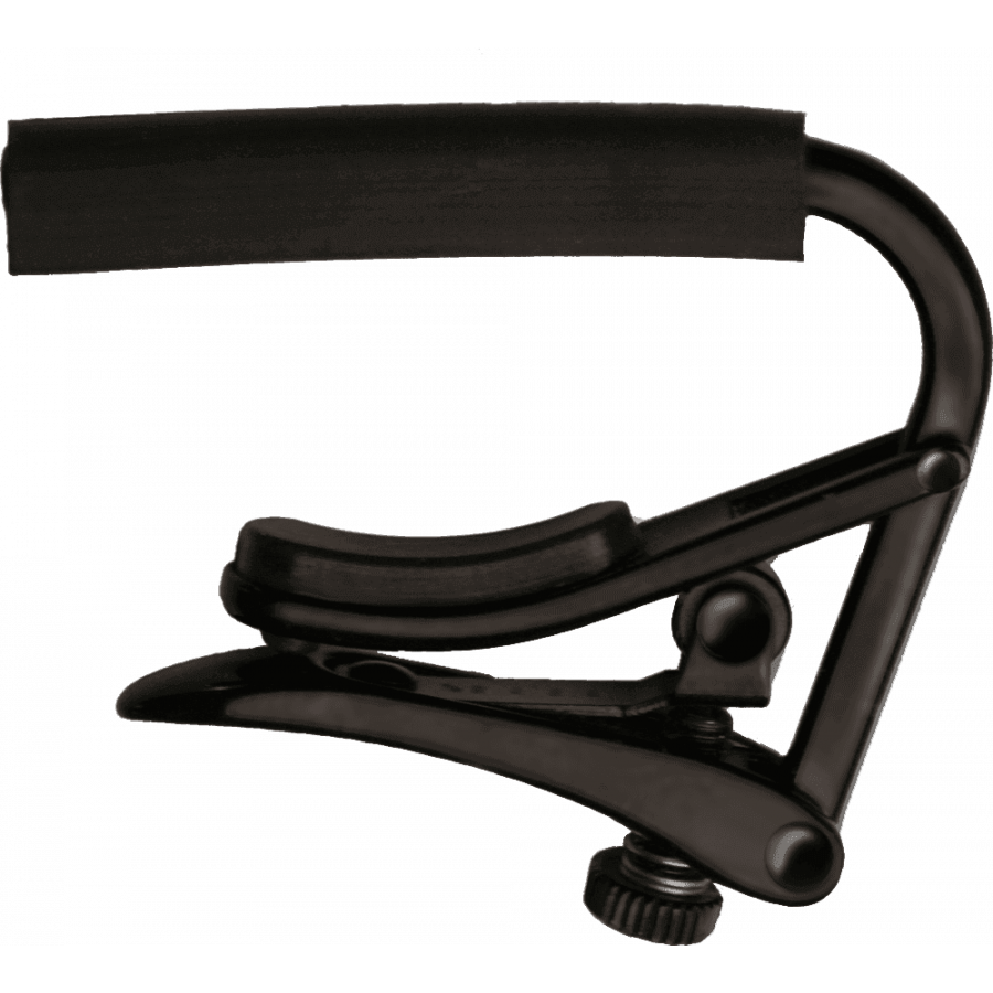 Capodastre Shubb noir acoustique électrique Capodastre Shubb noir acoustique électrique