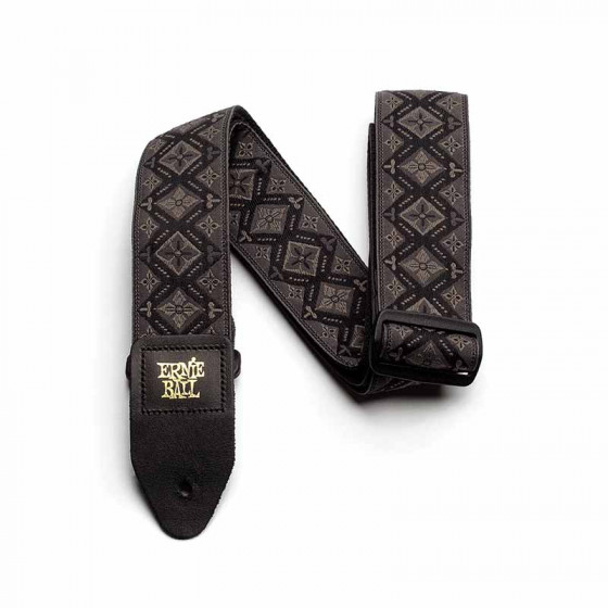 Sangle Jacquard Régal Black Ernie Ball