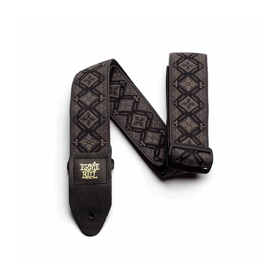 Sangle Jacquard Régal Black Ernie Ball Sangle Jacquard Régal Black Ernie Ball