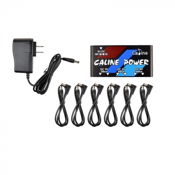 Alimentation Mini-Bloc 6 alimentations isolées Caline CP-02 adaptateur