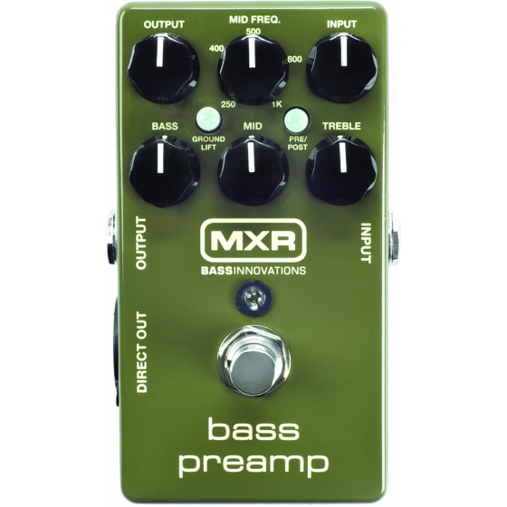 Pédale MXR Bass Préamp M81