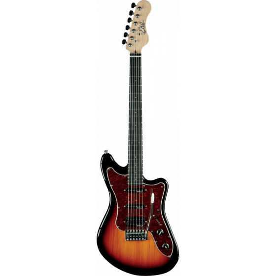 Guitare EKO type Jazz M Camaro VR HSS Vintage Burst CAMAROVR-HSS-VB