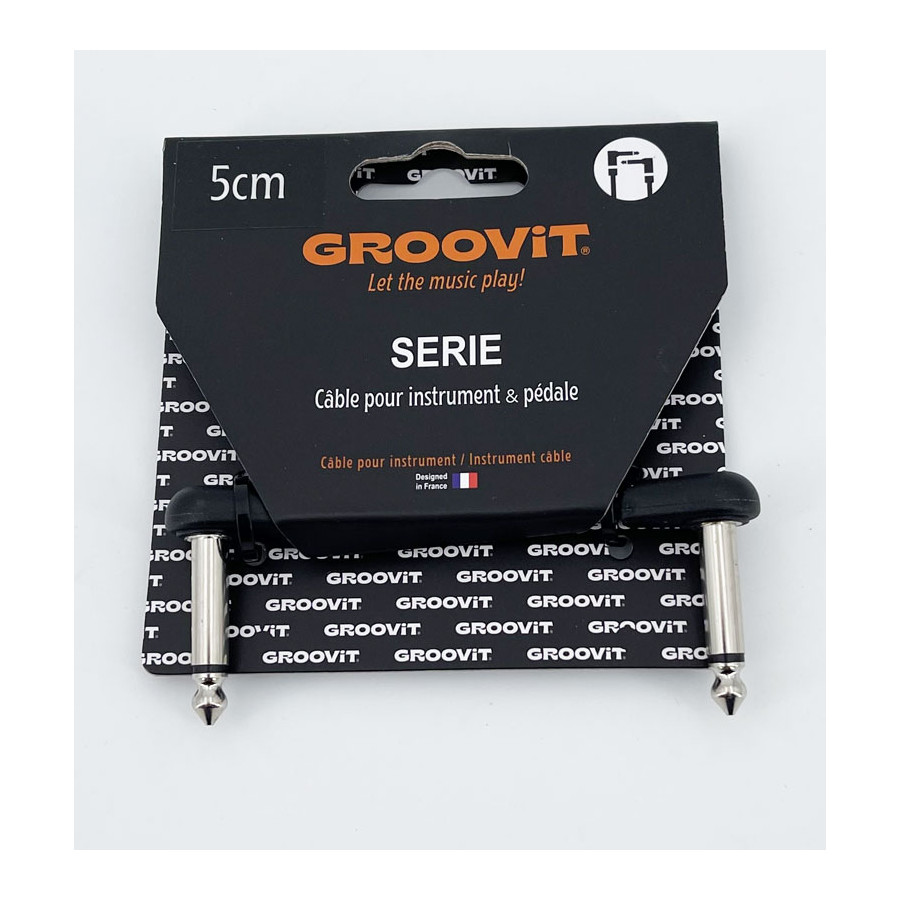 Mini cable plat goutte d'eau 5 cm Groovit Mini cable plat goutte d'eau 5 cm Groovit