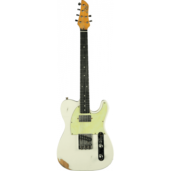 Guitare Eko type Tele Tero Relic Olympic White TERO-RELIC-WHT