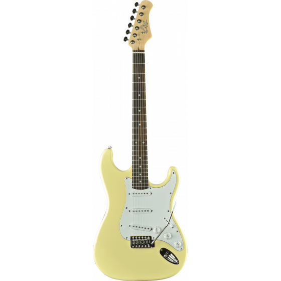 Guitare Eko type Strat Cream S300CRM