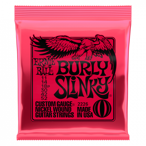 Cordes guitare électrique Burly Slinky Ernie Ball
