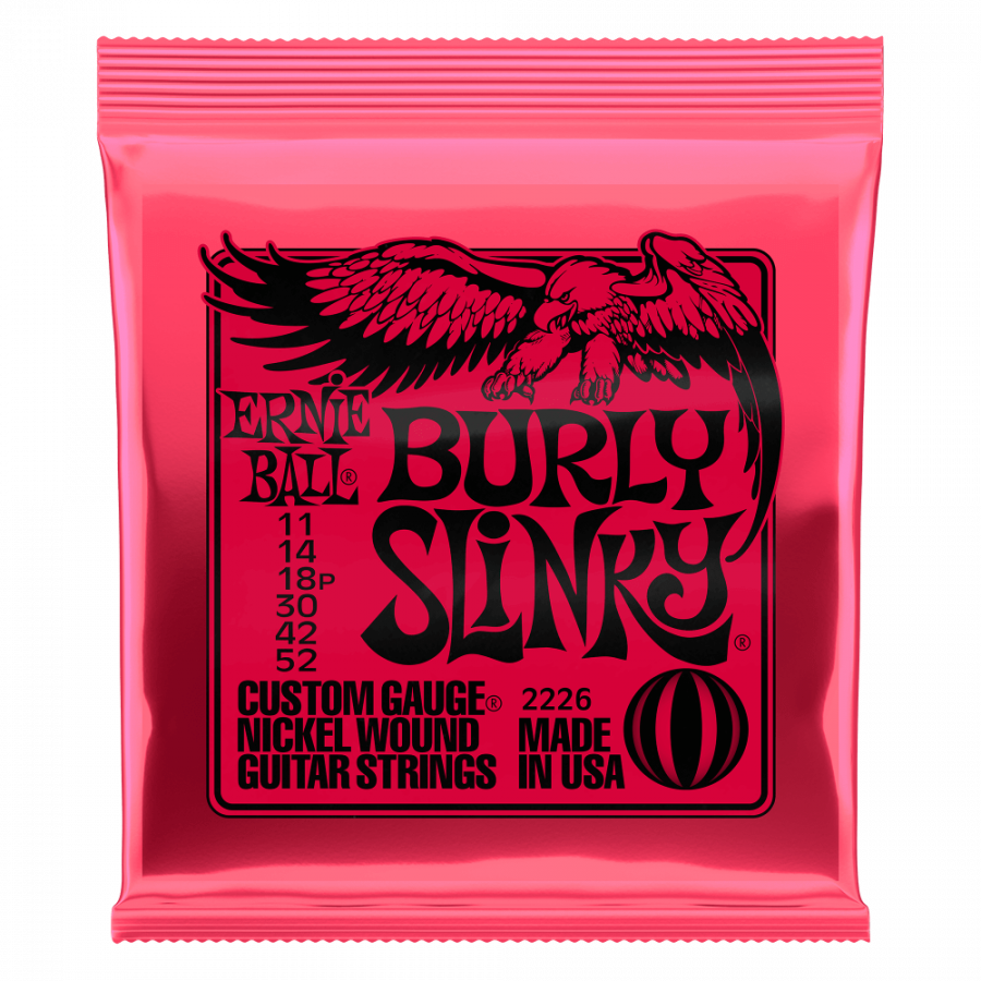 Cordes guitare électrique Burly Slinky Ernie Ball Cordes guitare électrique Burly Slinky Ernie Ball