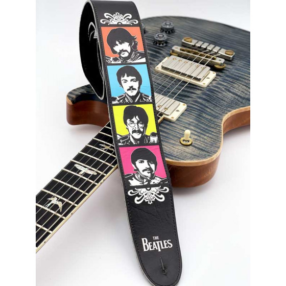 Sangle vegan The Beatles Sgt. Pepper’s Lonely Hearts Club Band 50th anniversaire D'Addario