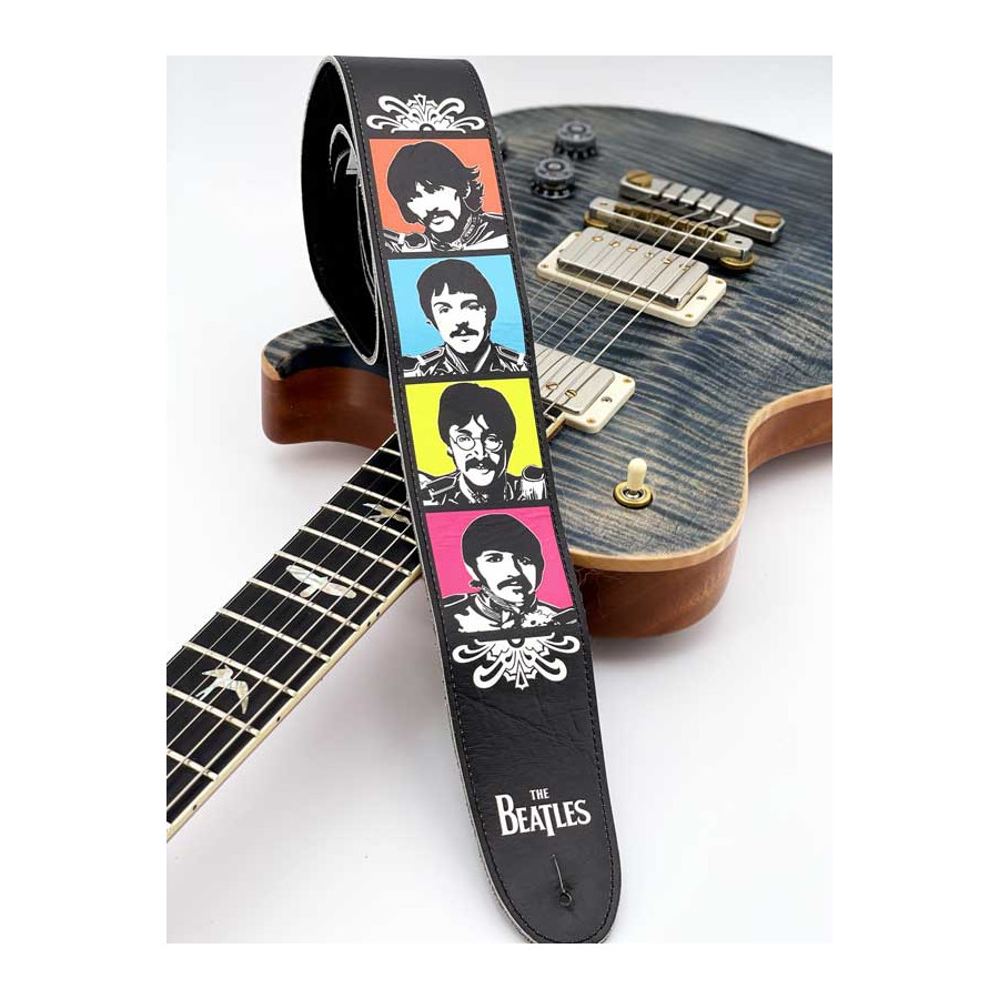 Sangle vegan The Beatles Sgt. Pepper’s Lonely Hearts Club Band 50th anniversaire D'Addario Sangle vegan The Beatles Sgt. Pepper’s Lonely Hearts Club Band 50th anniversaire D'Addario