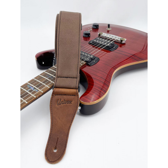 Sangle Univox Strap Série 90228 cuir synthétique marron