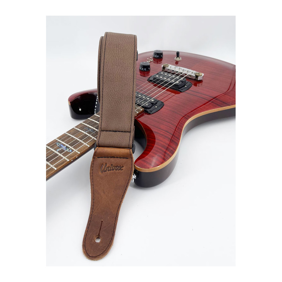 Sangle Univox Strap Série 90228 cuir synthétique marron