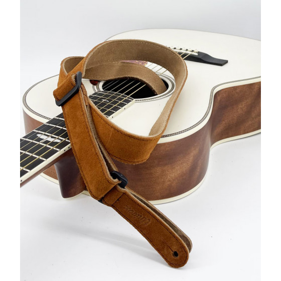 Sangle Univox Strap Série 90232 Marron Honey 30mm