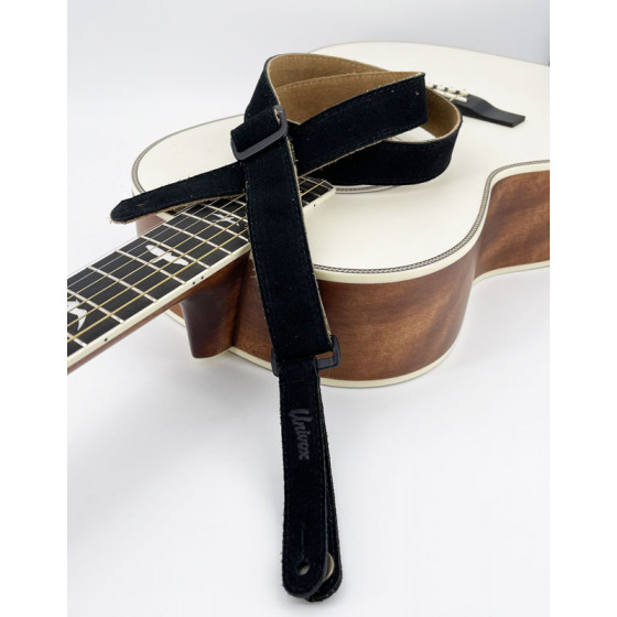 Sangle Univox Strap Série 90233 Noir Nubuck 37mm