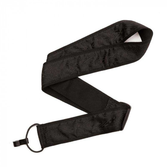 Sangle tissée pour guitare classique Satin noir D'Addario