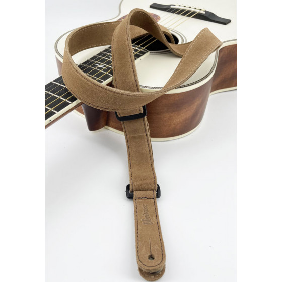 Sangle Univox Strap Série 90233 Tan Nubuck 37mm