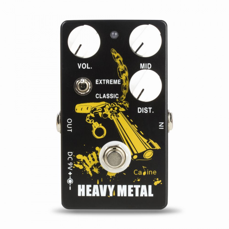 Pédale Heavy Metal Bounty Hunter Caline CP-77 Pédale Heavy Metal Bounty Hunter Caline CP-77