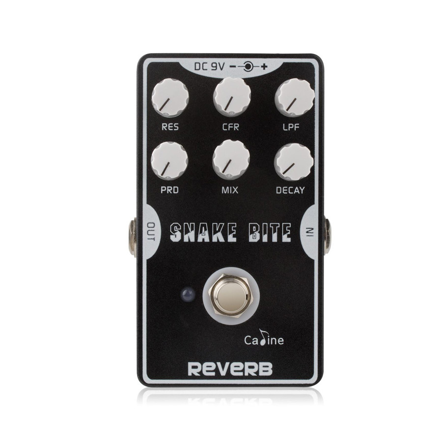 Pédale Reverb Snake Bite Caline CP-26 Pédale Reverb Snake Bite Caline CP-26