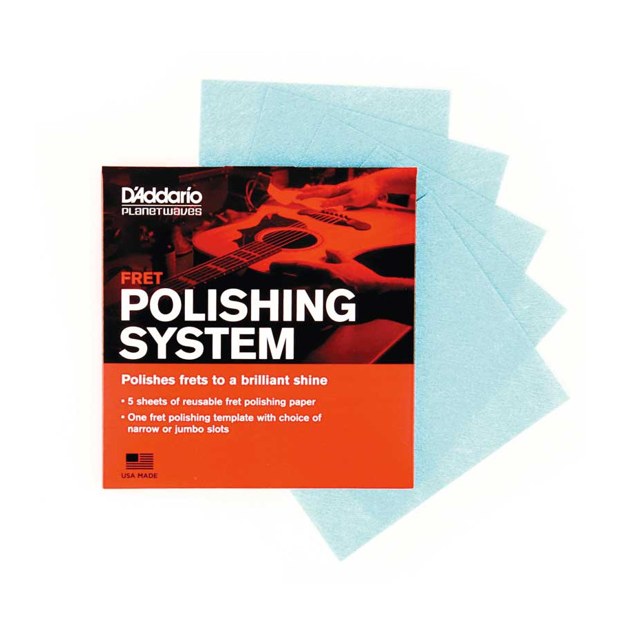 Système de polissage de frettes D'Addario Système de polissage de frettes D'Addario