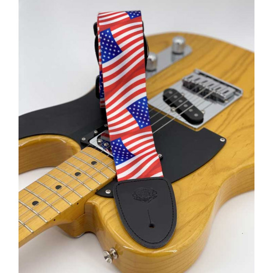 Sangle nylon Design drapeau Américain Legend