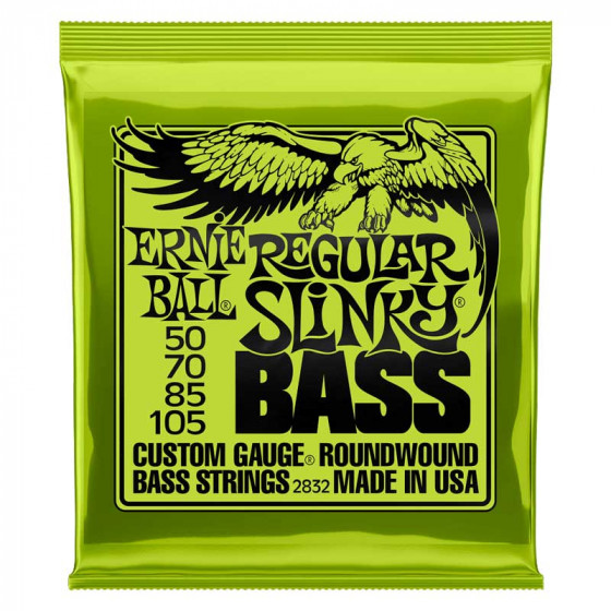 Cordes filées Basse Regular Slinky Nickel Ernie Ball