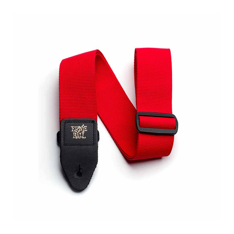 Sangle Polypropylène rouge Ernie Ball Sangle Polypropylène rouge Ernie Ball