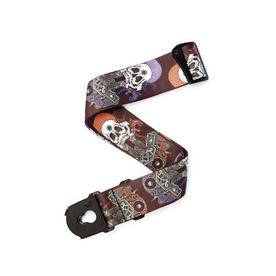 Sangle de guitare Alchemy Planet Lock, Gods of War D'Addario Sangle de guitare Alchemy Planet Lock, Gods of War D'Addario