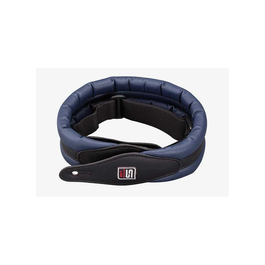 Sangle rembourrée cuir végane Bleu STEFY LINE SLST206E Sangle rembourrée cuir végane Bleu STEFY LINE SLST206E
