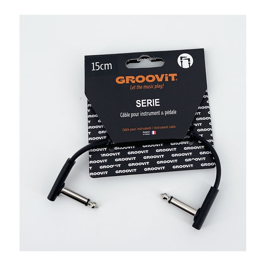 Mini cable plat moulé 15 cm Groovit Mini cable plat moulé 15 cm Groovit