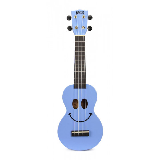Ukulele Mahalo Soprano U-Smile light blue + housse