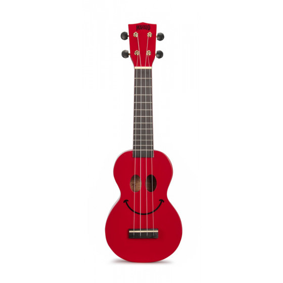 Ukulele Mahalo Soprano U-Smile red + housse