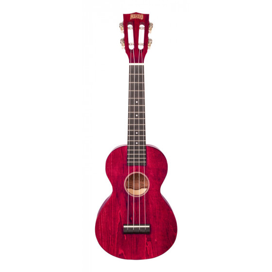 Ukulélé Mahalo Island concert cherry red + housse