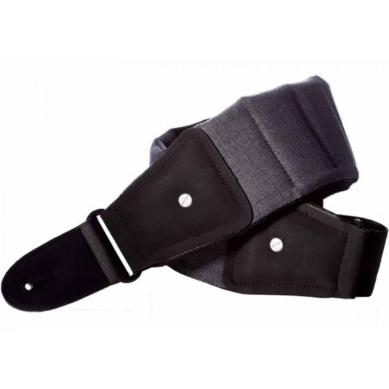 Sangle guitare Betty longue grise Mono