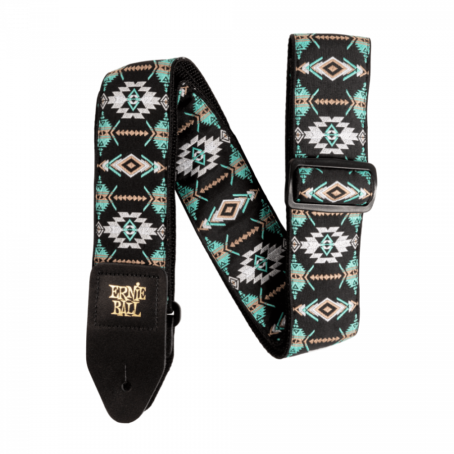 Sangle Jacquard Southwestern Turquoise Ernie Ball Sangle Jacquard Southwestern Turquoise Ernie Ball