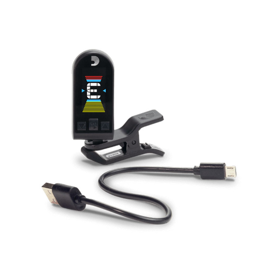 Accordeur à Pince Rechargeable Equinox D'Addario Accordeur à Pince Rechargeable Equinox D'Addario