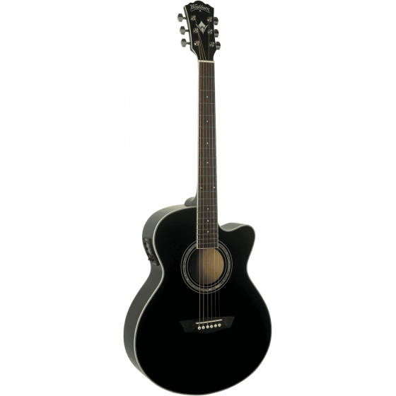 Guitare Acoustique Washburn Festival EA12 noir