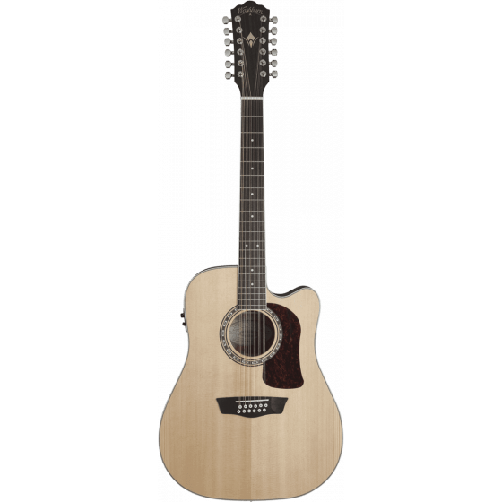 Guitare Washburn Electroacoustique 12 cordes Heritage D10SCE natural