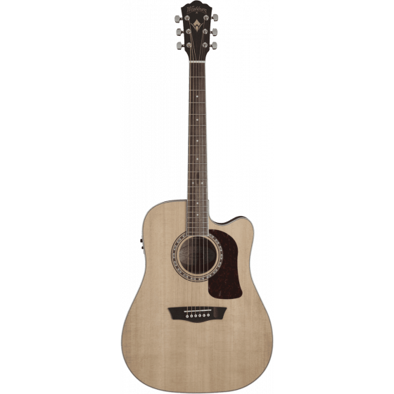 Guitare Electroacoustique Washburn Heritage D10SCE natural