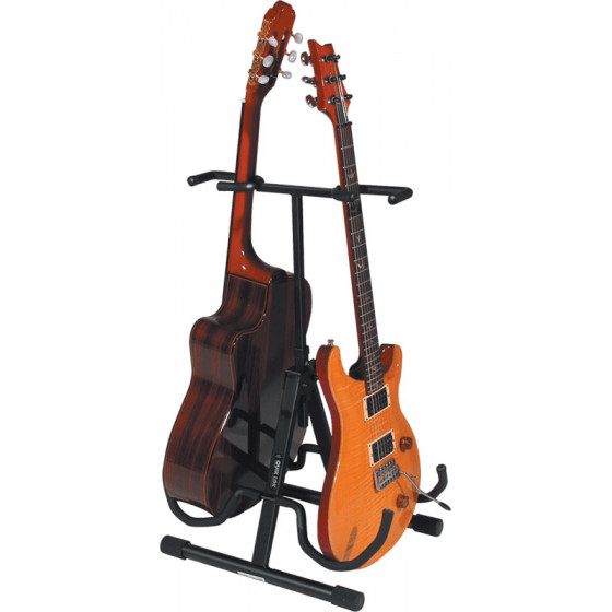 Stand Quiklok guitare universel double - noir