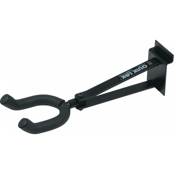 Support Quiklok guitare pour slatwall - noir