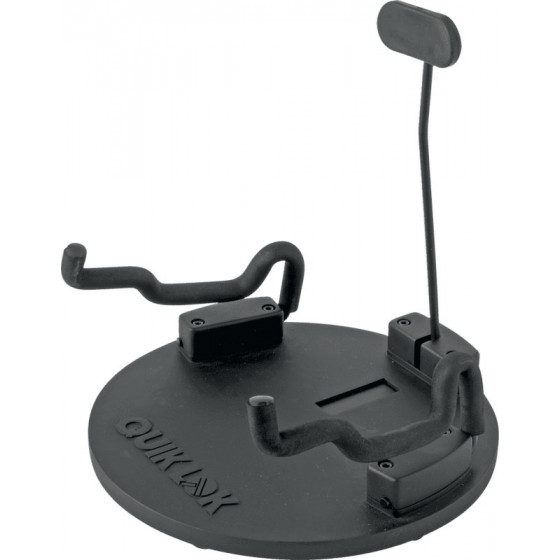 Stand Quiklok guitare universel, compact et portable - noir