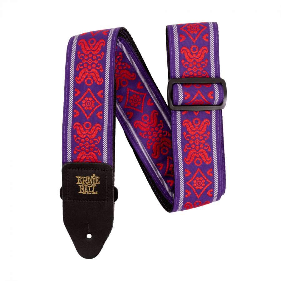 Sangle Jacquard Royal Flush Red Ernie Ball Sangle Jacquard Royal Flush Red Ernie Ball