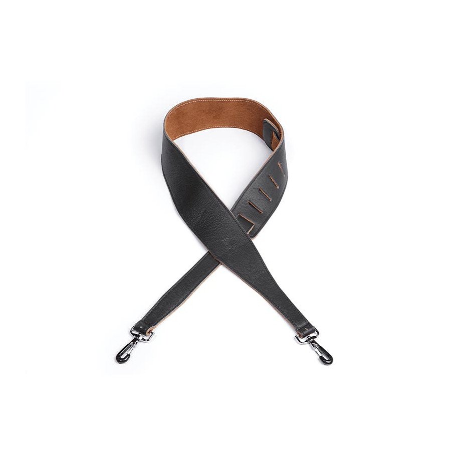 Sangle de banjo en cuir avec crochet en métal 6,4 cm D'Addario