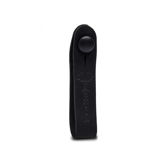 Contour de tête cuir noir Martin & Co