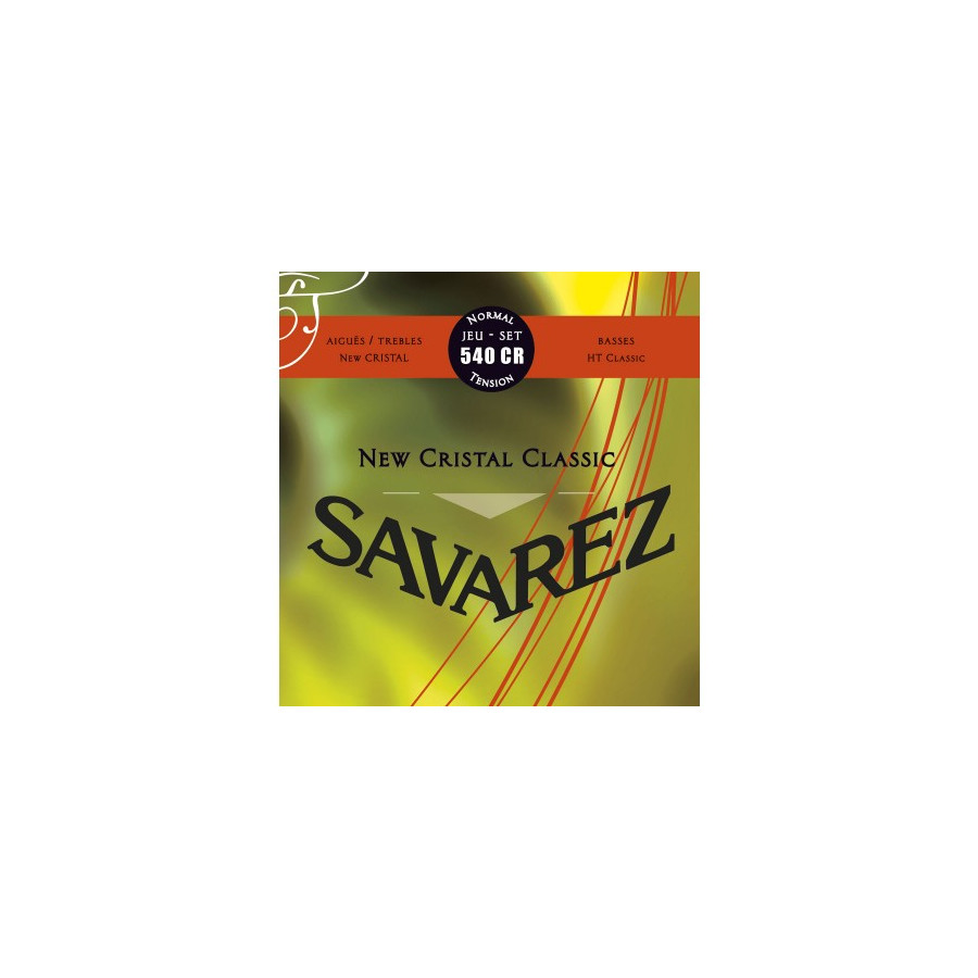 Cordes guitare classique New Cristal Classic Rouge tension normal Savarez Cordes guitare classique New Cristal Classic Rouge tension normal Savarez