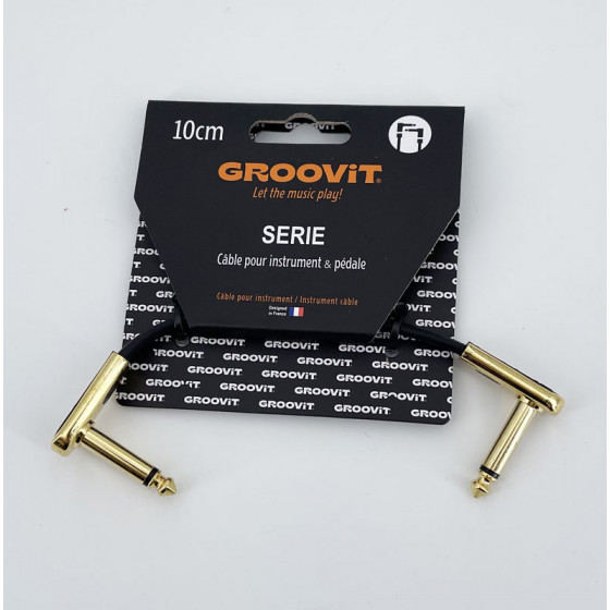 Mini cable plat 10 cm 24 AWG Groovit